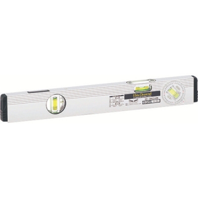 （株）エビス ED-38GCAN エビスダイヤモンド　角度計付Ｇレベル・建築用　シルバー　３８０ｍｍ