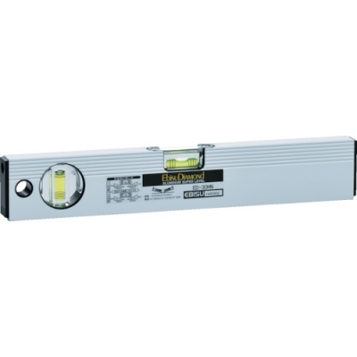 （株）エビス ED-30MN エビスダイヤモンド　磁石付レベル（シルバー）　３００ｍｍ