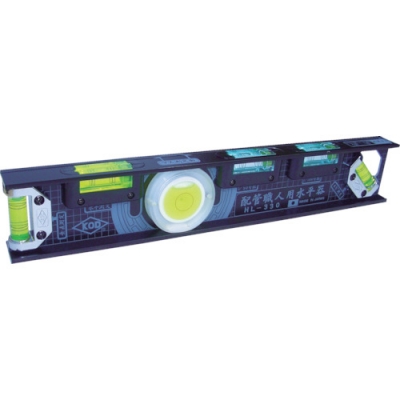 （株）アカツキ製作所 HL-330M ＫＯＤ　配管職人用水平器（マグネット付）