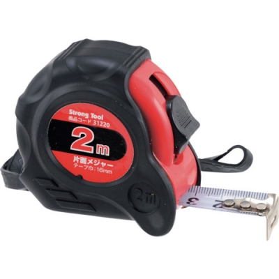 日本 TASCO ミツトモ 31220 ストロングツール　片面メジャー　２ｍ×１６ｍｍ