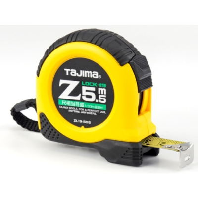 （株）ＴＪＭデザイン ZL19-55SCB タジマ　Ｚロック－１９　５．５ｍ　尺相当目盛付
