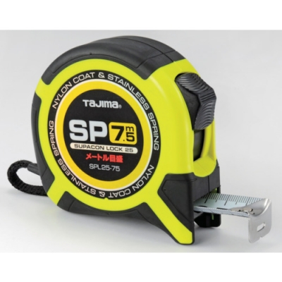 （株）ＴＪＭデザイン SPL25-75BL タジマ　スパコンロック　２５－７５　メートル目盛