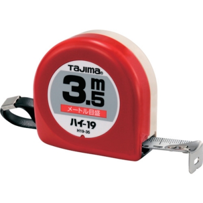 （株）ＴＪＭデザイン H19-35 タジマ　タジマ　ハイ－１９　３．５ｍ／メートル目盛／紙函　硬目