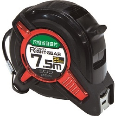 シンワ測定（株） 80855 シンワ　コンベックス　ライトギア　２５－７．５ｍ　尺相当目盛付