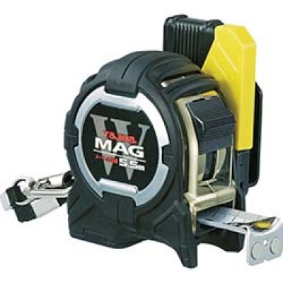 （株）ＴＪＭデザイン CWM3S2555 タジマ　セフＧ３ゴールドダブルマグ２５－５．５ｍ　メートル目盛