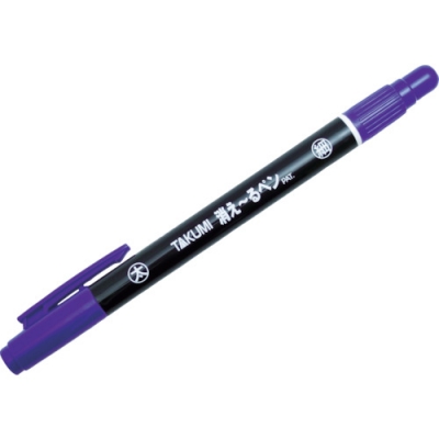（株）たくみ 7711 たくみ　消え～るペン　紫