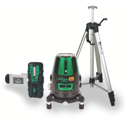 シンワ測定（株） 78284 シンワ　　　レーザーロボグリーンネオ２１ブライト受光器・三脚セット