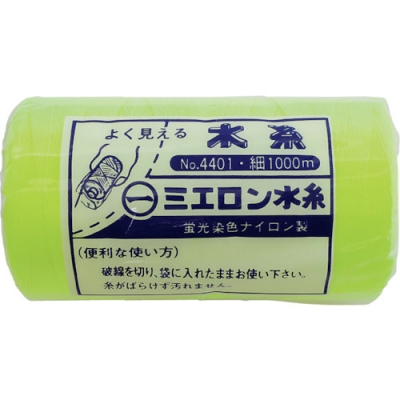 （株）たくみ 4401 たくみ　ミエロン水糸　黄　細１０００ｍ