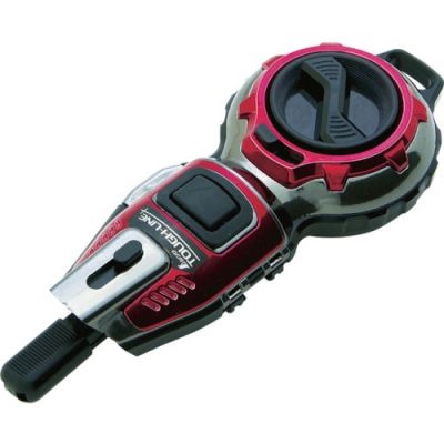 シンワ測定（株） 73289 シンワ　ハンディ墨つぼＪｒ．Ｐｌｕｓ自動巻タフライン＿メタルレッド