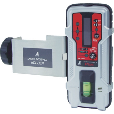 シンワ測定（株） 71500 シンワ　受光器＿レーザーレシーバー＿２＿Ｐｌｕｓ＿ホルダー付