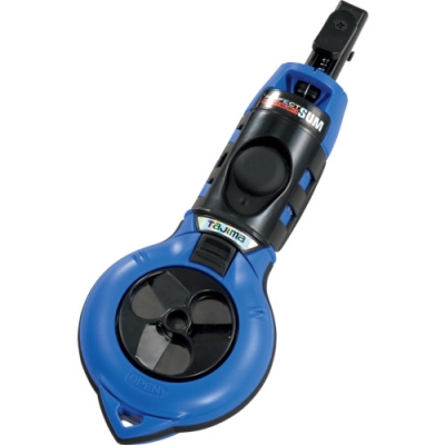 （株）ＴＪＭデザイン PS-SUM-BHC タジマ　パーフェクト墨つぼ　青　限定ホルダー付