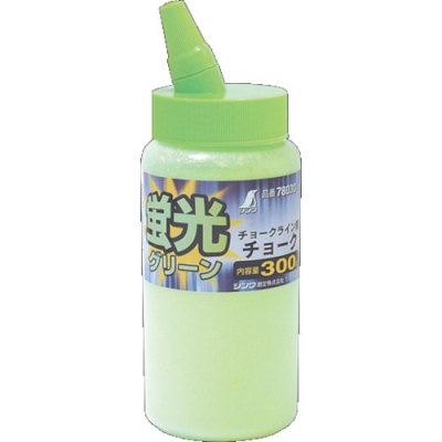 シンワ測定（株） 78030 シンワ　チョーク　ハンディチョークライン用　蛍光グリーン　３００ｇ