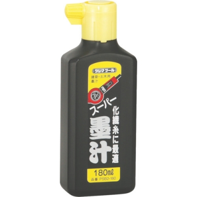 （株）ＴＪＭデザイン PSB2-180 タジマ　スーパー墨汁１８０ｍｌ