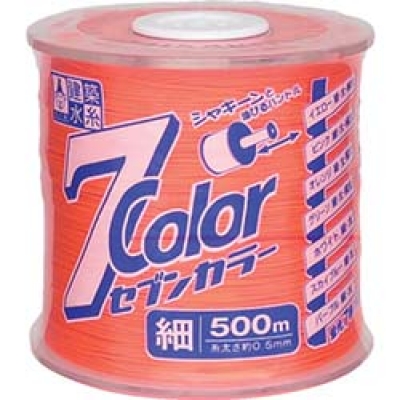 （株）たくみ 4806 たくみ　７ＣＯＬＯＲ　細　オレンジ　５００Ｍ