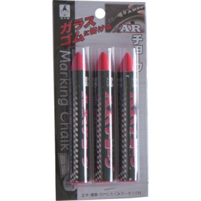 （株）たくみ 436 たくみ　ＡＲチョーク　３本パック　赤