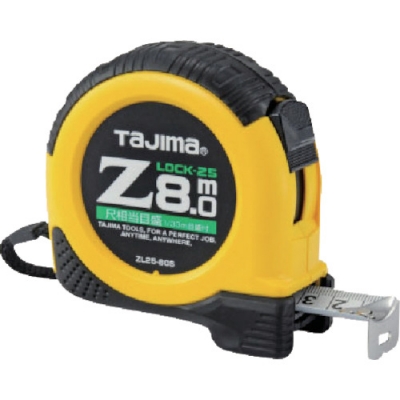 （株）ＴＪＭデザイン ZL25-80SCB タジマ　Ｚロック－２５　８ｍ／尺相当目盛付／ブリスター