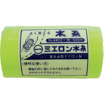 （株）たくみ 4403 たくみ　ミエロン水糸　黄　太５００ｍ
