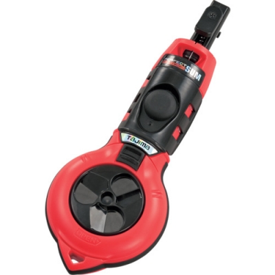 （株）ＴＪＭデザイン PS-SUM-RHC タジマ　パーフェクト墨つぼ　赤　限定ホルダー付