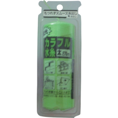 （株）たくみ 4607 たくみ　カラフル水糸グリーン太２７０ｍ