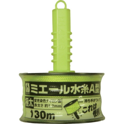 （株）たくみ 4364 たくみ　ミエール水糸Ａ型イエロー極太１３０ｍ