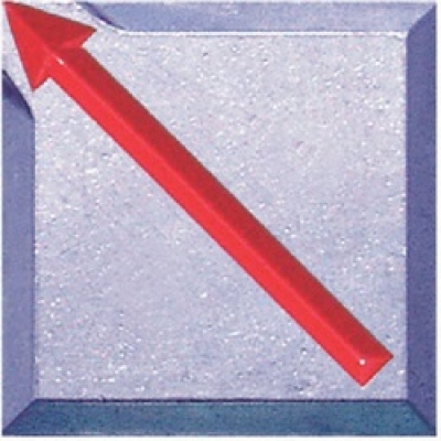 ＳＴＳ（株） SH-4 ＳＴＳ　境界用標示板（貼付用）ＳＨ－４　（１０枚入）