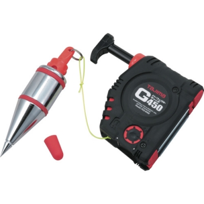 （株）ＴＪＭデザイン PC-B400R タジマ　パーフェクト　キャッチ４５０　クイックブラ付（赤）４．５ｍ