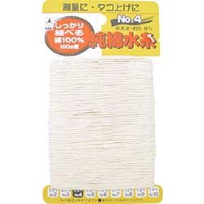 （株）たくみ 3004 たくみ　純綿水糸　ＮＯ．４