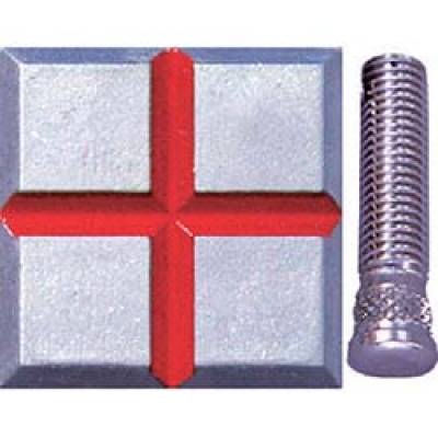 ＳＴＳ（株） SU-6 ＳＴＳ　境界用標示板（埋込用）ＳＵ－６　（４枚入）