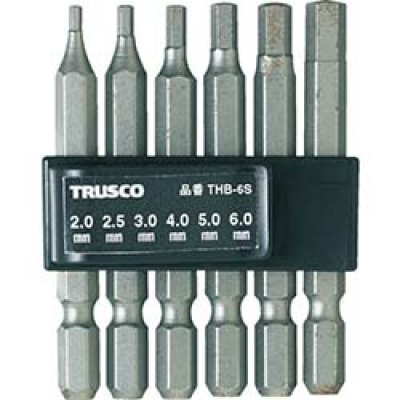 日本中山 TRUSCO  THBI-80 ＴＲＵＳＣＯ　六角ビット　６５Ｌ　８．０ｍｍ