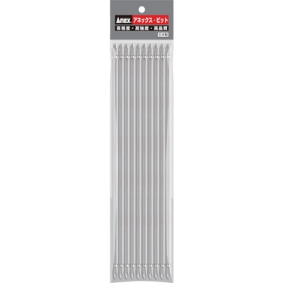 日本安力士 ANEX  AH-14M-2-300 アネックス　ハイパービット１０本組　両頭＋２×３００