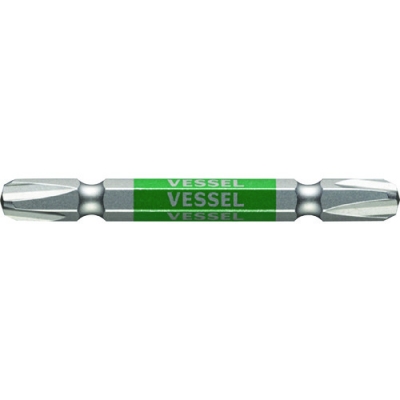 （株）ベッセル GS144065 ベッセル　剛彩ビット　（両頭）　＋４×６５ｍｍ