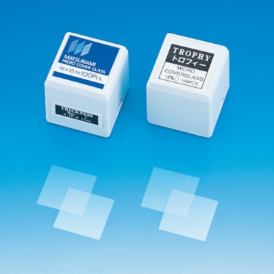 東京硝子器械（株） 863140210 ＴＧＫ　カバーグラス＃１　正方形　１８Ｘ１８　（２００枚入）