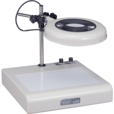 日本 OTSUKA  LEK-CL WIDEX2 オーツカ　ＬＥＤ照明拡大鏡　ＬＥＫワイド－ＣＬ型　２倍