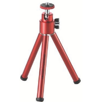 日本 ELECOM  DGT-014RD エレコム　デジカメ用三脚／グラフギア／レッド