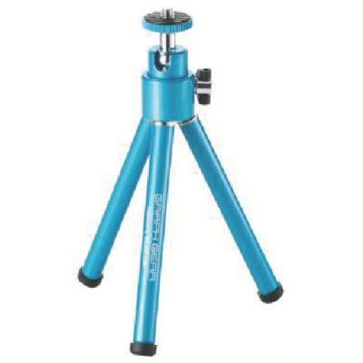 日本 ELECOM  DGT-014BU エレコム　デジカメ用三脚／グラフギア／ブルー