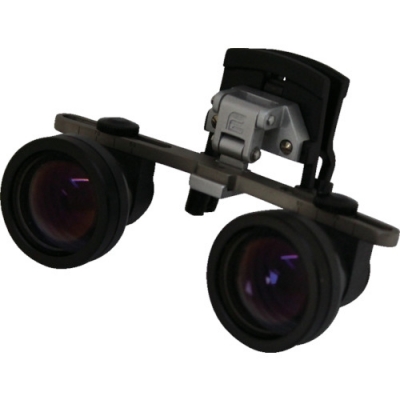 （株）福井眼鏡 FG512 フェザント　精密作業用ルーペ（クリップタイプ）　２．５×２６