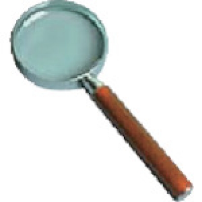 日本池田I.L.K  1321 池田レンズ　金枠製手持ちルーペ