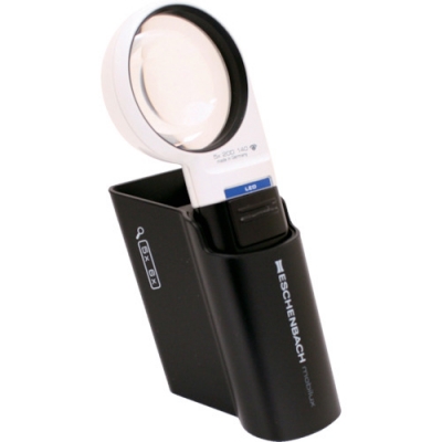 エッシェンバッハ 1511-5M エッシェンバッハ　ＬＥＤワイドライトルーペ＋専用スタンド付き５倍