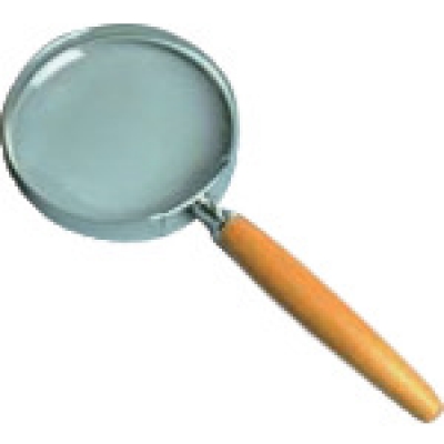 日本池田I.L.K  1441 池田レンズ　金枠製手持ちルーペ