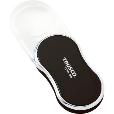 日本中山 TRUSCO  TSPL-35 ＴＲＵＳＣＯ　ＬＥＤ付スライドポケットルーペ