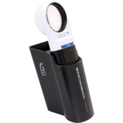 エッシェンバッハ 1511-7M エッシェンバッハ　ＬＥＤワイドライトルーペ＋専用スタンド付き７倍