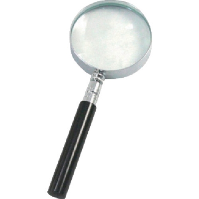 日本池田I.L.K  120 池田レンズ　金枠製手持ちルーペ