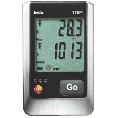 （株）テストー TESTO176P1 テストー　温湿度・気圧ロガＮＴＣ・静電容量式外付各２ｃｈ＋気圧１ｃｈ