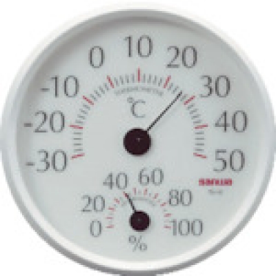 三和電気計器（株） TH-10 ＳＡＮＷＡ　アナログ温湿度計