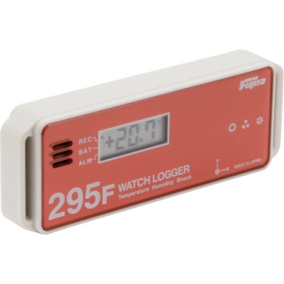 日本藤田 FUJITA  KT-295F Ｆｕｊｉｔａ　表示付温湿度・衝撃データロガー（フェリカタイプ）