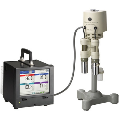 （株）佐藤計量器製作所 SK-5RAD-MR 佐藤　ペーパーレス温湿度記録器　　ＳＫ－５ＲＡＤ－ＭＲ　（７４３５－５０）