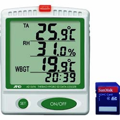 日本艾安得 AND   AD5696 Ａ＆Ｄ　デジタル温湿度ＳＤデーターロガー