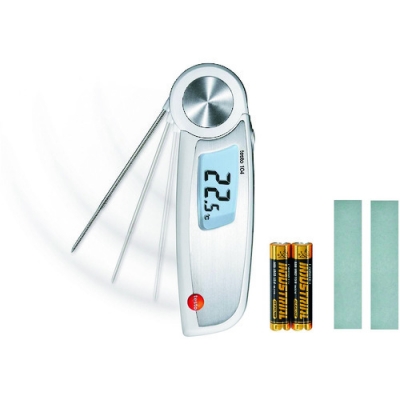 （株）テストー T104 テストー　折りたたみ式防水型中心温度計