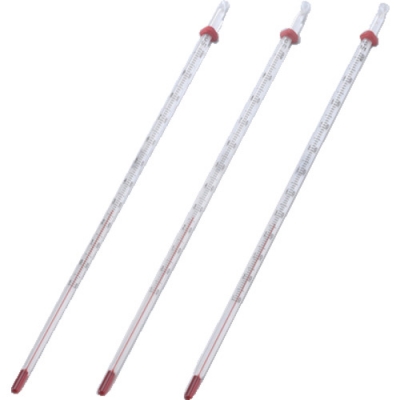 日本亚速旺 ASONE   1-1269-05 ＡＳ　赤液棒状温度計　エコノミー０～５０℃