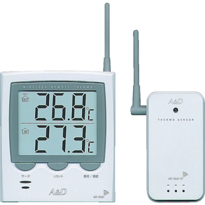 日本艾安得 AND   AD5661 Ａ＆Ｄ　ワイヤレス温度計外部センサー（温度センサー内蔵）